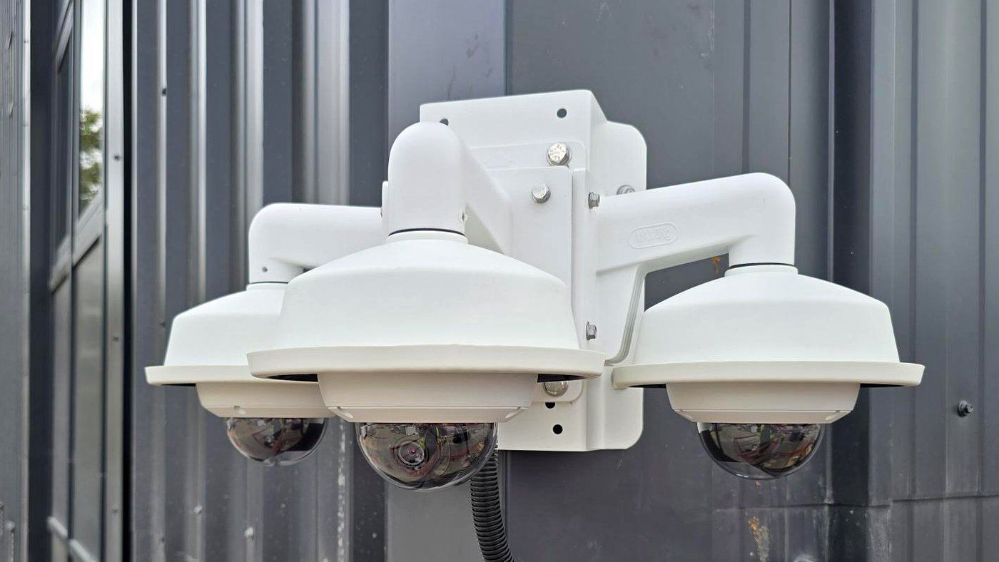 External CCTV camera cluster